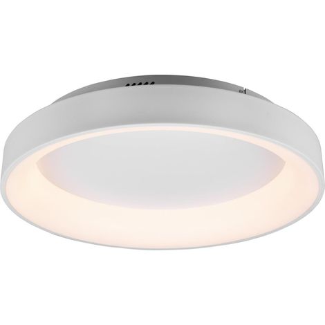 Plafoniera da Interno a Led in Metallo Bianco Opaco (1/2)