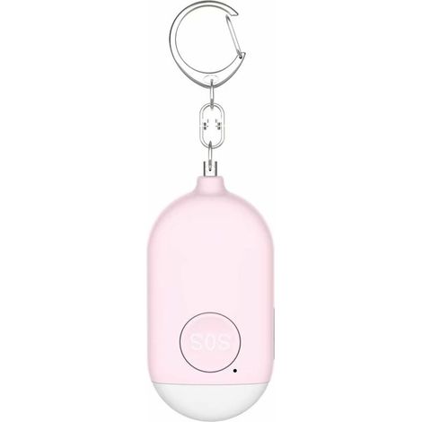 Alarmas personales para mujeres, llavero de seguridad recargable BR-Life con alarma de autodefensa de 130 dB para proteger la seguridad de su familia, niños y ancianos. (1/5)
