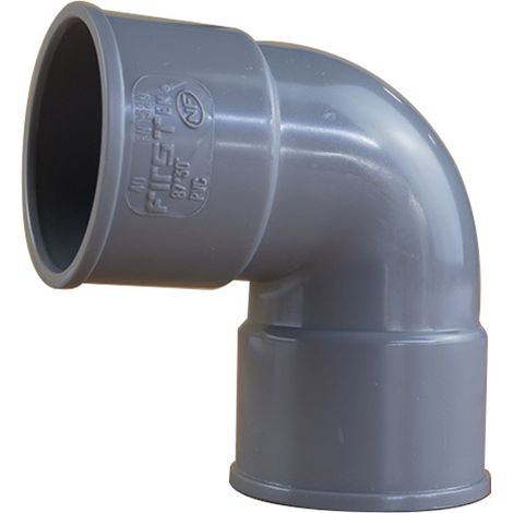 Coude 87°30 PVC FIRST évacuation Femelle Femelle Ø40 (1/5)