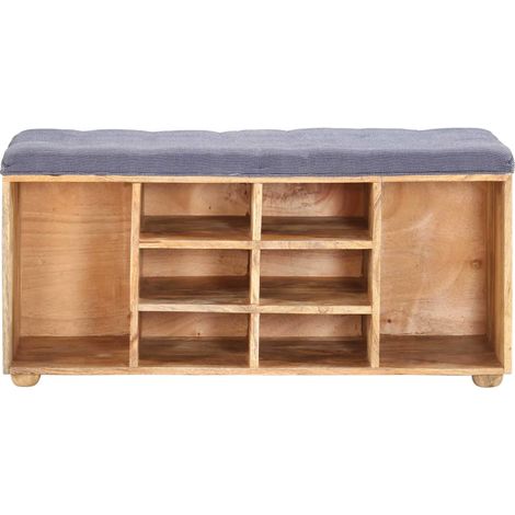 Maison Exclusive - Flurbank 100×35×47 cm Mango Massivholz