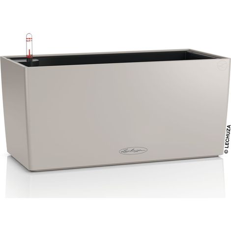 LECHUZA® Blumenkasten BALCONERA Color 40 Sandbraun All-in-One (1/3)