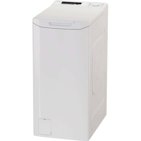 Lave-linge top Candy ProWash 100 EYTC1 272D3-S 7 kg 1200 tr/min blanc (1/4)