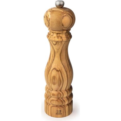 Peugeot Molino de sal Madera de olivo 22 cm Ajustable