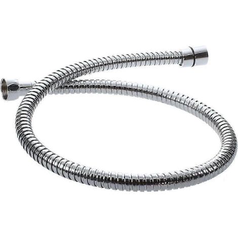 Flexible de douche en acier inoxydable de 80 cm pour douchette et installation dans la salle de bain.-AquaForge (1/5)