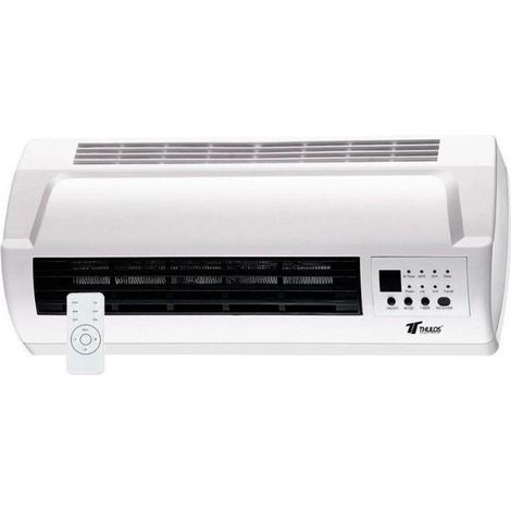 THULOS calefactor mural split 2000w fhw110 , Calefactor mural 2000W FHW110. -Marca: Thulos. -2 niveles de potencia 1000 y 2000W. -Temporizador 24 hrs. -Temporizador 1 semana. -Elem