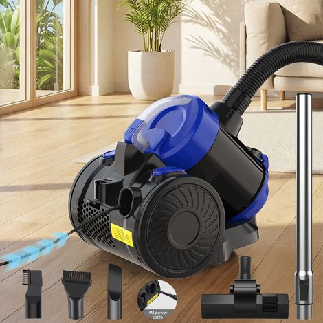 Aspirateur sans sac à cylindre, aspirateur Hoover 3600 W, tête de brosse 2 en 1