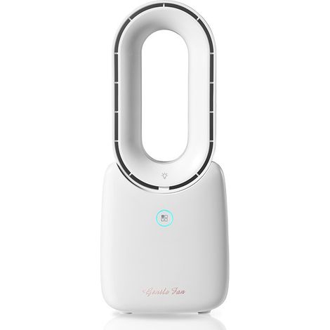 Ventilateur silencieux, petit et créatif, mini ventilateur électrique à quatre vitesses, portable, USB, sans pales, pour bureau ou maison.