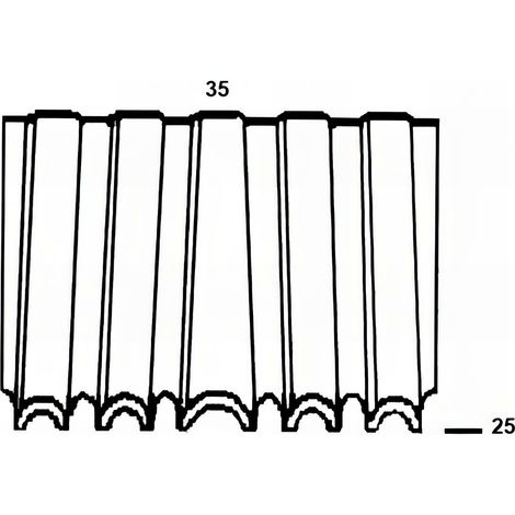 5 000 agrafes croco WN35-25 - 35 x 25 mm - 6WN251 - Alsafix (1/2)
