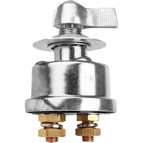Interruptor giratorio de desconexión de energía para equipos de construcción, interruptor de protección de batería de alta corriente, interruptor de desconexión de energía para baterías de automóviles (1/5)