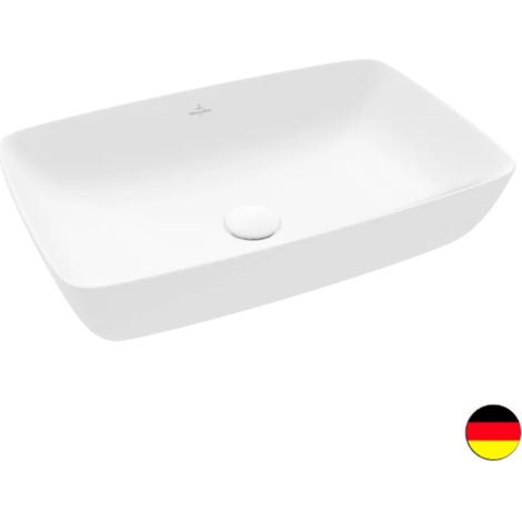 Vasque rectangle à poser VILLEROY ET BOCH Artis stone white (1/5)