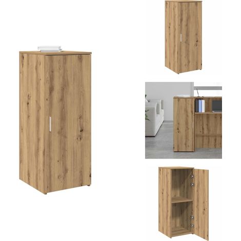 Lagerschrank Artisan-Eiche 40x45x103,5 cm Holzwerkstoff - Lagerschrank - Lagerschränke - Schrank - Büroschrank (1/5)