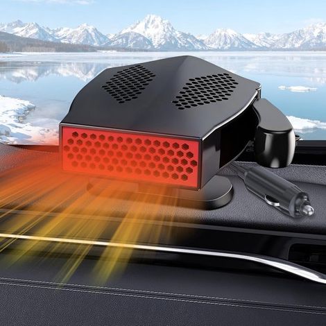 12V Autoheizung - Tragbare Autoheizung/Ventilator - Schnelles Entfeuchten und Enteisen - Geeignet für Pkw, SUVs, Busse, Wohnmobile und Lkw (1/5)