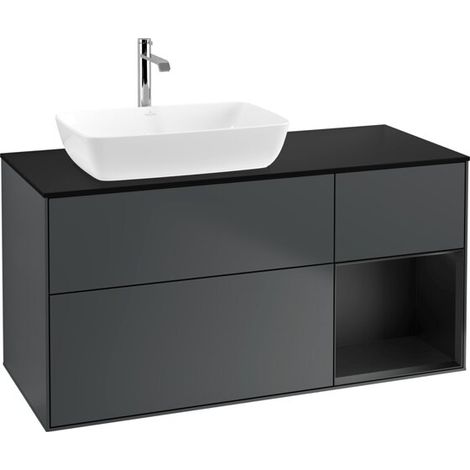 Villeroy & Boch F812PDHG Meuble sous-lavabo Finion F81 (1/2)
