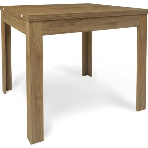 Tavolo Pieghevole 90L x 90P x h75 – Finitura Legno Noce Stelvio – Sarmog (1/4)