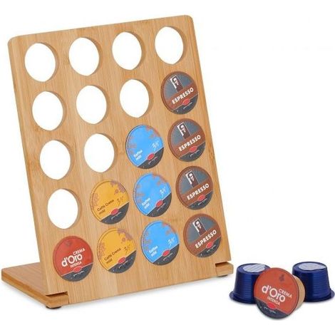 Porte-capsules pour Cafissimo, support de rangement mural pour 20 capsules de café, fixation murale, organisation de cuisine (1/5)