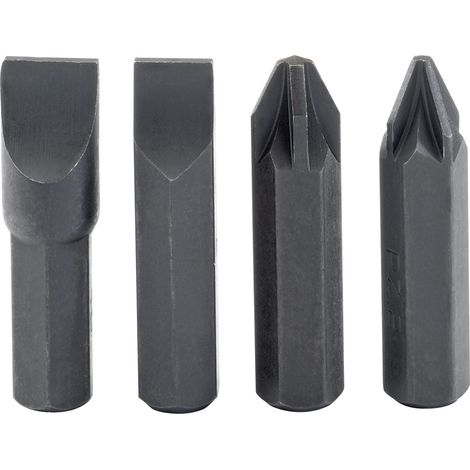 Draper 4-Piece Impact Screwdriver Bit Set (Model 12542) for Heavy-Duty Power Tools (1/5)