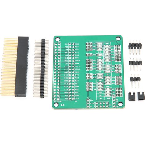 Test Board LED IO Port Adaptateur Convertisseur Module Capteur DC 3.3V 5V pour Raspberry Pi (1/5)