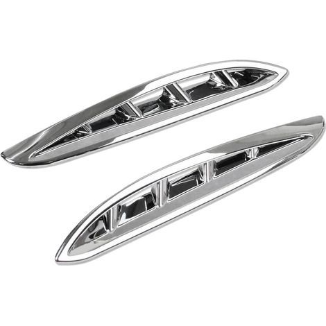 Garniture chromée de la grille d'aération avant pour Harrier Venza XU80 2020 et 2021 (1/2)