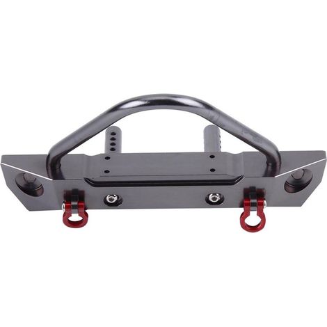 Pare-chocs avant en alliage d'aluminium pour voiture radiocommandée Axial SCX10 Jeep Wrangler 1/10 (1/5)