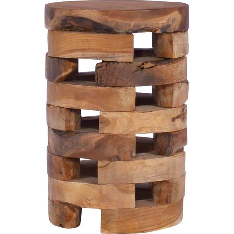 Maison Exclusive - Comodino 30x30x45 cm in Legno Massello di Teak