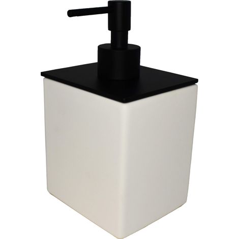 Freistehender Flüssigseifenspender Pollini Acqua Design Ebox EB1424A9  matt-schwarz