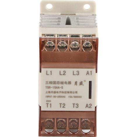 Halbleiterrelais (SSR) 90–250 V AC Eingang auf 24–380 V AC Ausgang Zubehör für die Haussteuerung