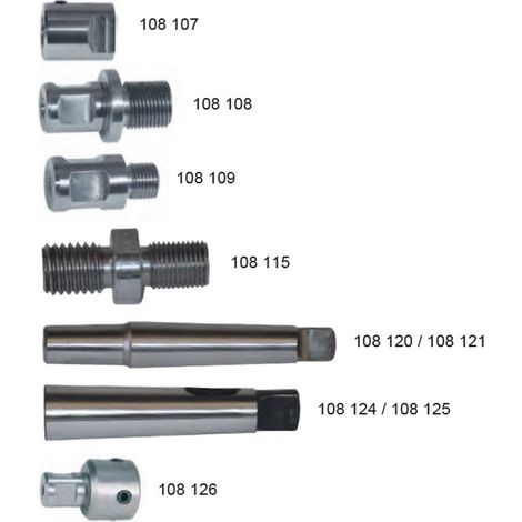 Adaptateur RUKO pour perceuses magnétiques CM3 à B16, compatible avec le mandrin 108117.