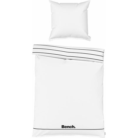 Parure de Lit, Housse de Coussin env. 80x80 cm, Housse de Couette env. 135x200 cm avec Fermeture éclair Facile, 100% Coton, Renforcé, avec Flag Label (1/5)