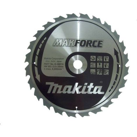 Lame de scie Makita 355x3 2x30 0 mm Z24 20°