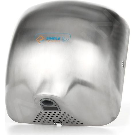 Jet Dryer - Sèche-mains à air chaud Simple, inox mat 8596220002723 (1/5)