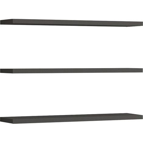 Mensola da parete, mensola portaoggetti Shelf Antracite (1/5)