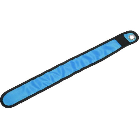 Brassard LED lumineux pour course nocturne en extérieur, bracelet de cyclisme lumineux à pression, bleu (1/5)