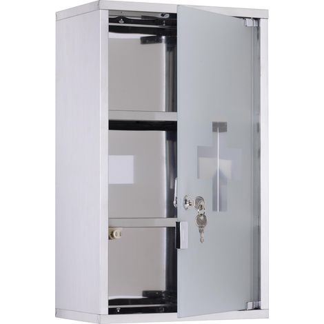 meuble de rangement pour salle de bain avec serrure à clé dimensions : 50 x 30 x 18 centimètres, idéal pour optimiser l'espace de votre salle de bain, alliant praticité et esthétique pour un rangem...