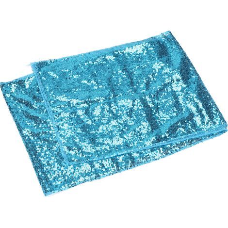 Tischdecke aus Polyester-Kunststoff mit glänzenden Pailletten – Elegante Dekoration für Partys und Tische (1/5)