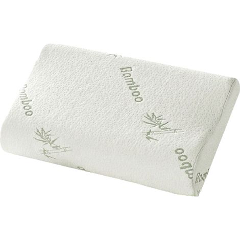 Oreiller en mousse à mémoire de forme de bambou – ergonomique, hypoallergénique-AquaForge (1/5)