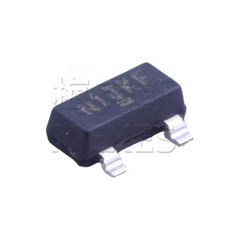 Vishay SI2301CDS-T1-E3 3,1A 20V P-Kanal SOT-23 MOSFET Feldeffekttransistor-Chip, elektronisches Bauteil, 5 Stück.