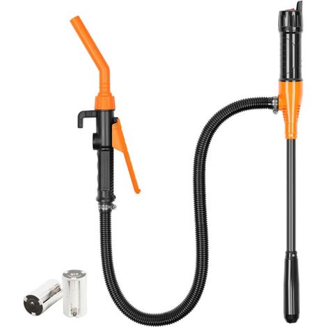 Pompe à batterie portable, pompe à siphon électrique à batterie améliorée, pompe à eau, pompe à carburant manuelle facile à utiliser, pompe à batterie portable pour le transfert d'essence, de carburan