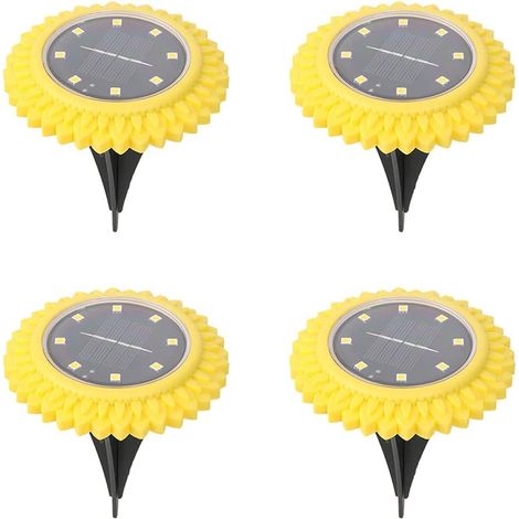 Lampes solaires LED étanches - Éclairage extérieur souterrain (1/5)