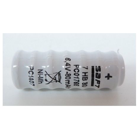 Batterie Cadmium/Nickel 8.4V 110mAh pour alimentation detection incendie CPD NUGELEC NUG38425