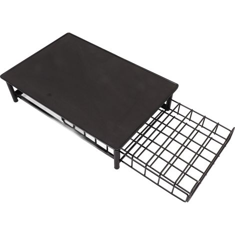 Boîte de rangement pour capsules de café, tiroir organiseur pour 60 dosettes, support de stockage noir (1/5)