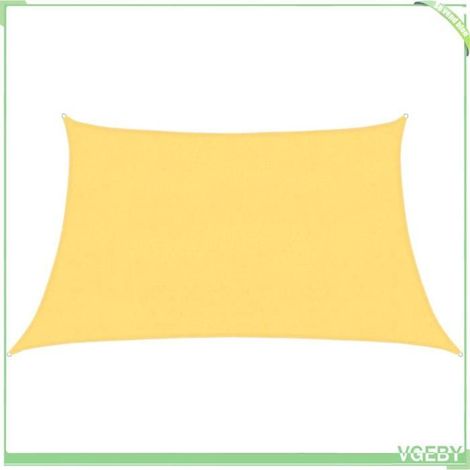 Voile d'ombrage - FAFEICY - 311158 - Beige - 3/4 x 2 m - 160 g/m² (≈90% UV) (1/5)