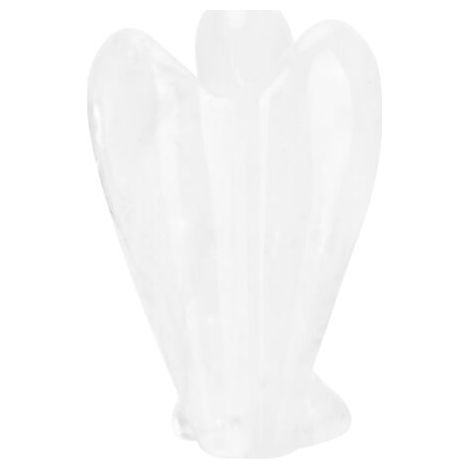 QORVA-Magnifique figurine d'ange sculptée en cristal de quartz clair naturel au pouvoir de guérison (02)
