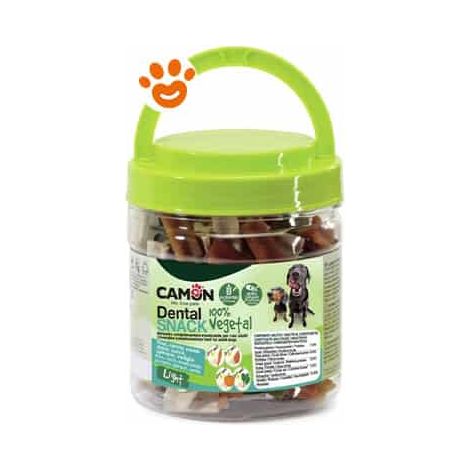 Camon Dog Dental Snack Mini Stick Vegetali 4 Gusti - Confezione 300 Gr - Snack