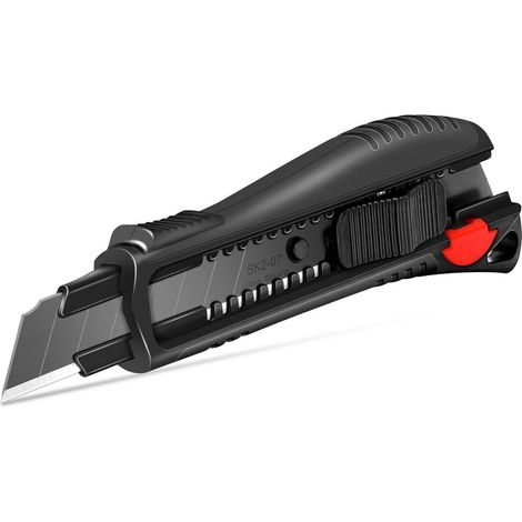 Profi Cuttermesser 18mm mit Auto-Lock & SK2-Klinge für Handwerker
