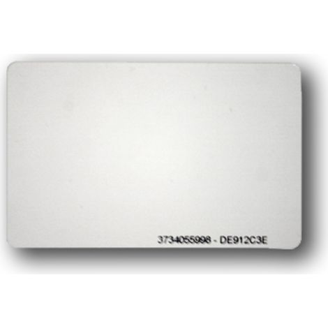 badge passif de proximité - em iso - pour lecteur 125khz - format carte de crédit - acie ca301