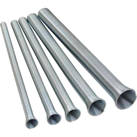 Outdoor Bending Spring for Multilayer Tube 200mm Spring Bending Tube Copper PVC Aluminum Pipe Bending Machine for Pipe Air Conditioning Pipes Plumbing Hydraulic Air Conditioning (One Set) (1/4)