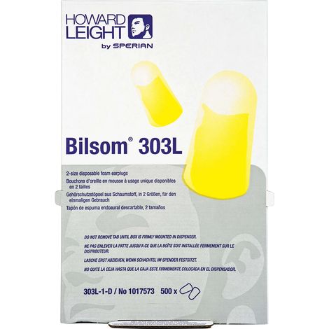 Bouchons d'oreilles Sans cordon jetables Honeywell Safety 33dB Jaune x 500 paires ( Prix pour Boîte de 500 )