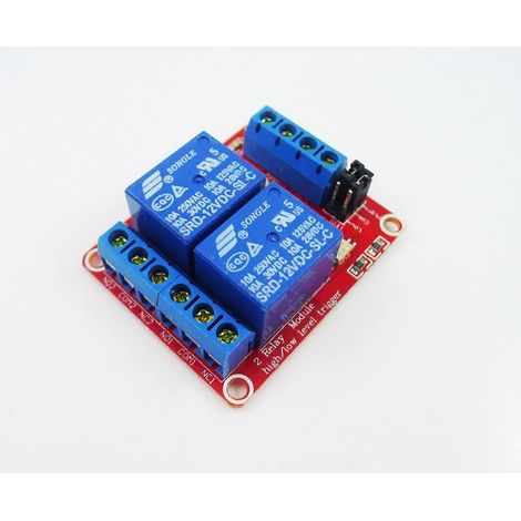 12V 2-Kanal-Relaismodul mit Optokoppler-Signalisolierung für Arduino-Projekte (1/3)