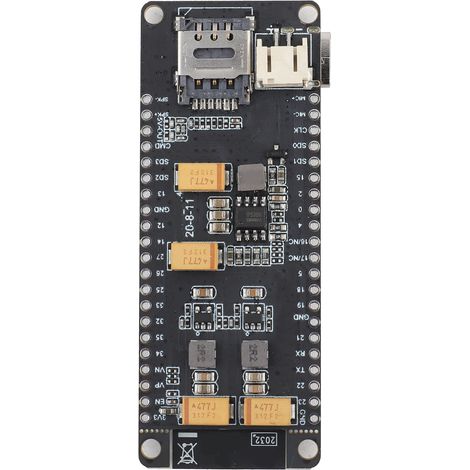 Module de communication sans fil TTGO TCall V1.4 ESP32 compatible WiFi et Bluetooth (1/5)