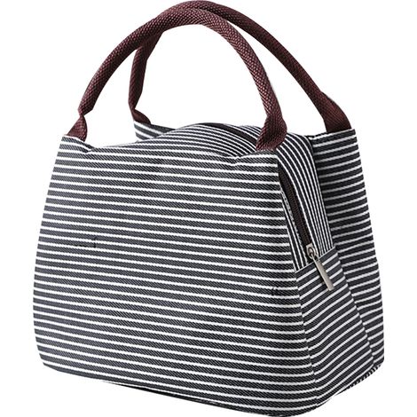Sac à lunch isotherme réutilisable, boîte de rangement pour préparer les repas, idéal pour le travail, les pique-niques ou les voyages, pour hommes et femmes. Parfait pour le travail, les pique-niques